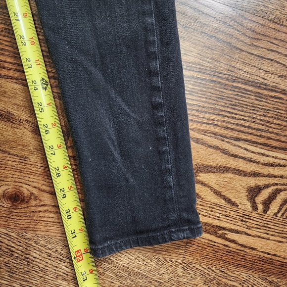 Rag and Bone Extra Slim Black Jeans (White Wash) Size 32 - Picture 6 of 7